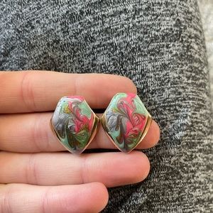 Unique vintage earrings